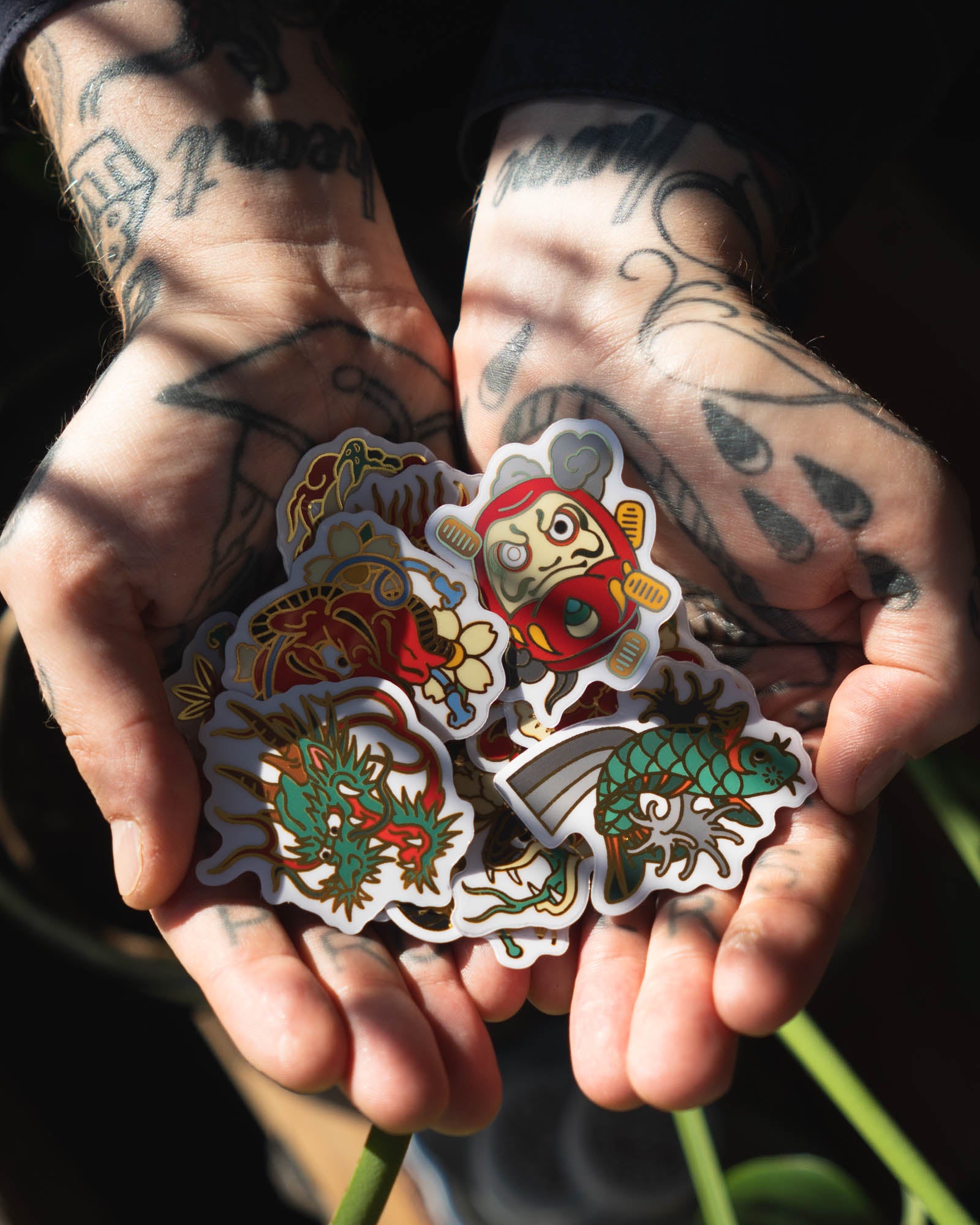 Immovable Vinyl Sticker Set (Full Collection of 12)