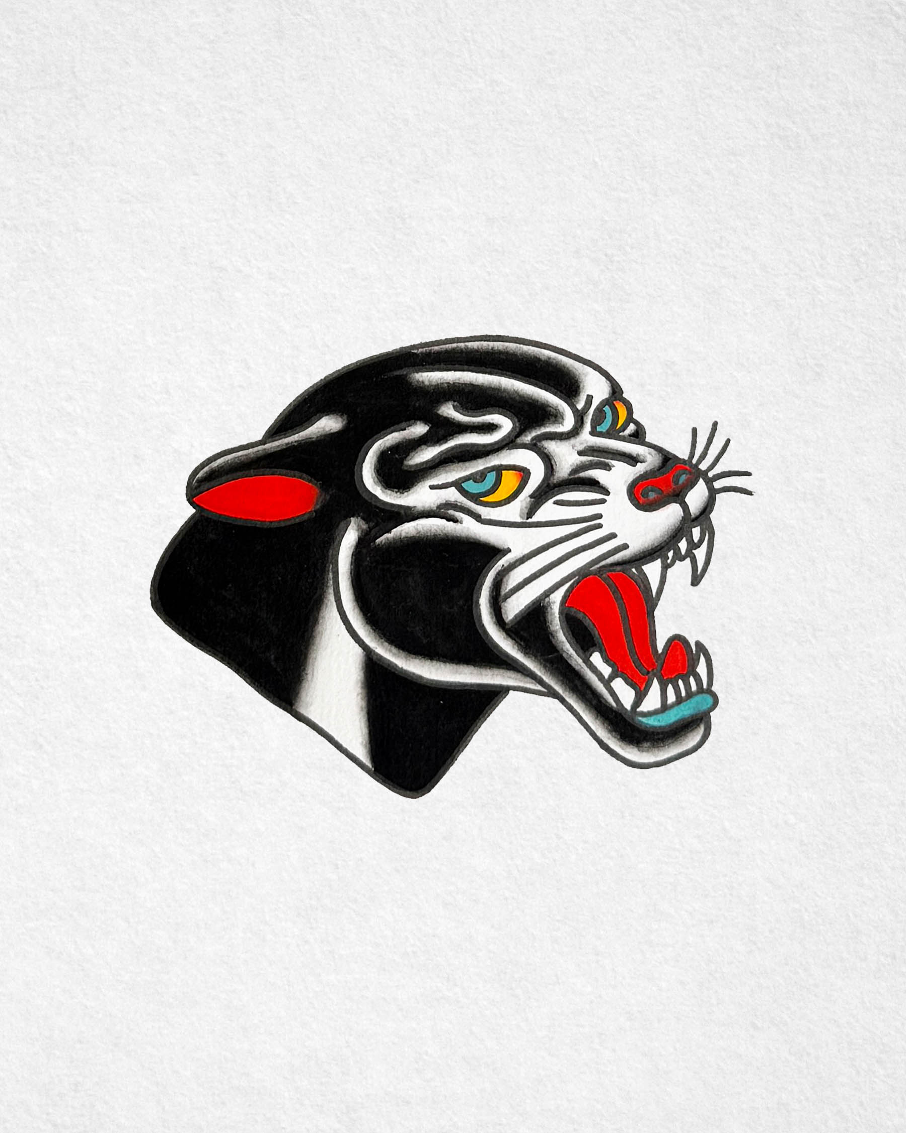 Snarling Panther