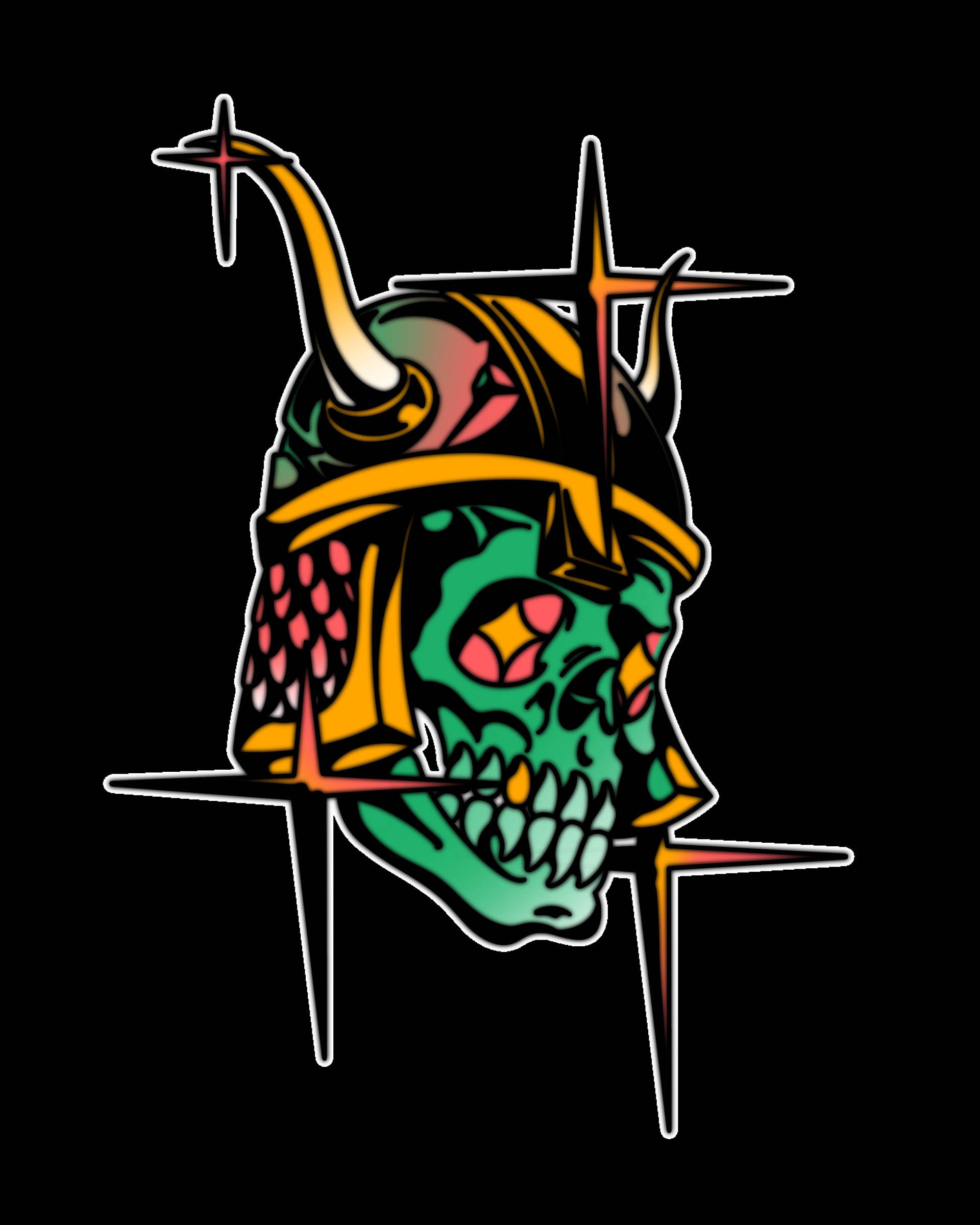 Glimmering Skull