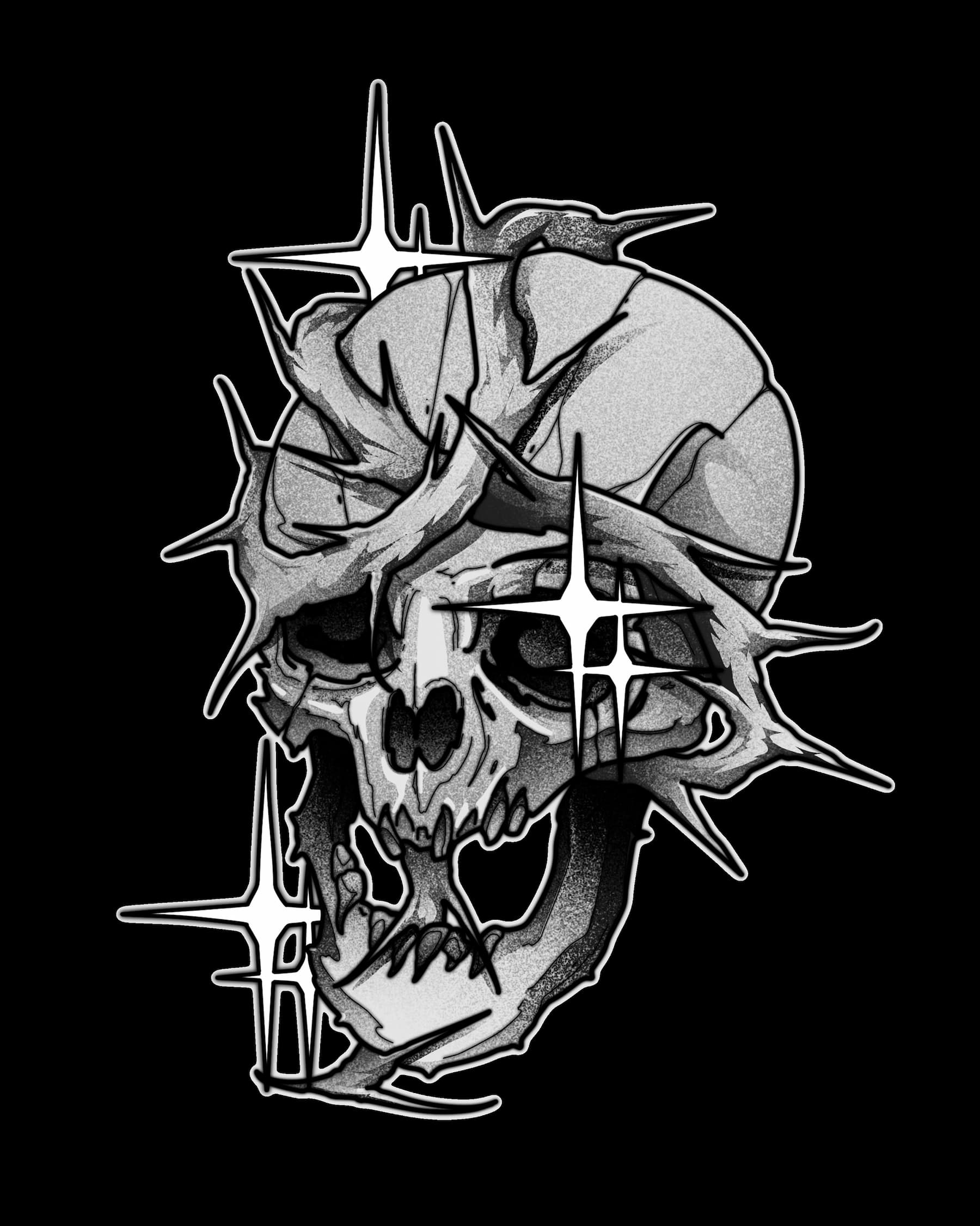 Deathmarked Skull