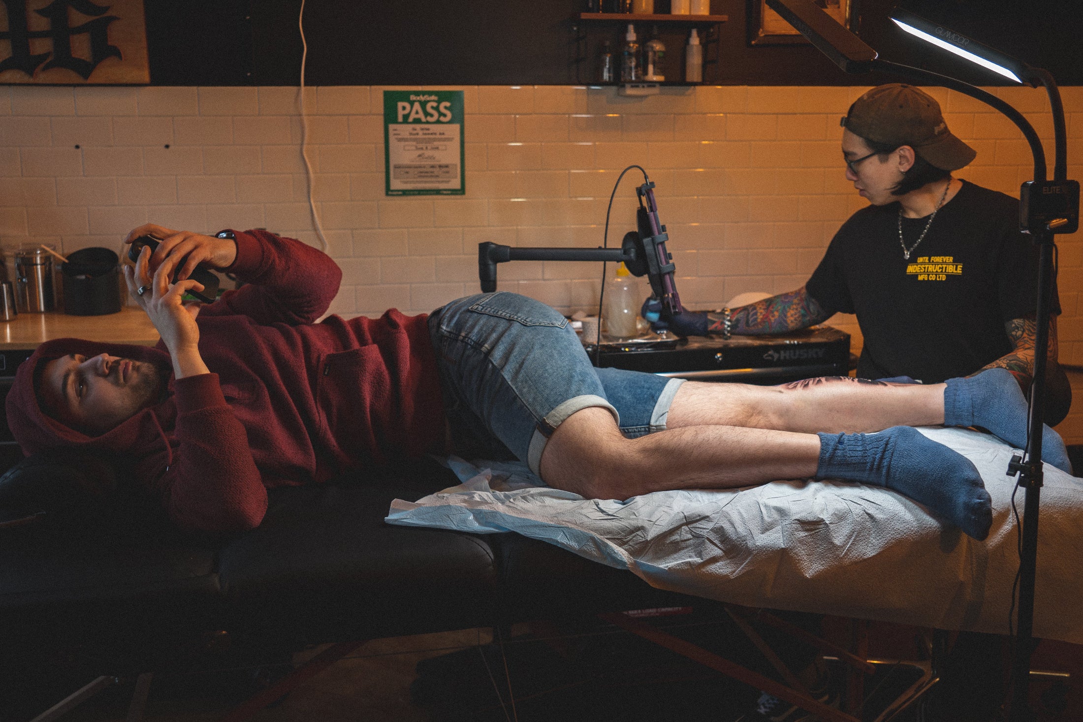 Private Tattoo Experience at Home by 46 Tattoo in Toronto