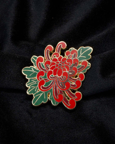 Immovable Enamel Pin Set (Full Collection of 12) by 46 Tattoo in Toronto