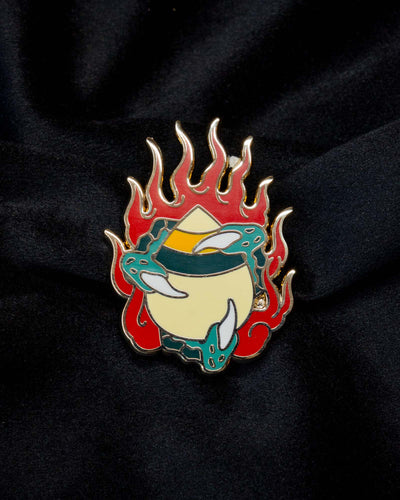 Immovable Enamel Pin Set (Full Collection of 12) by 46 Tattoo in Toronto