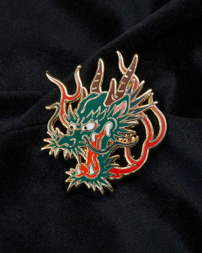 Immovable Enamel Pin Set (Full Collection of 12) by 46 Tattoo in Toronto