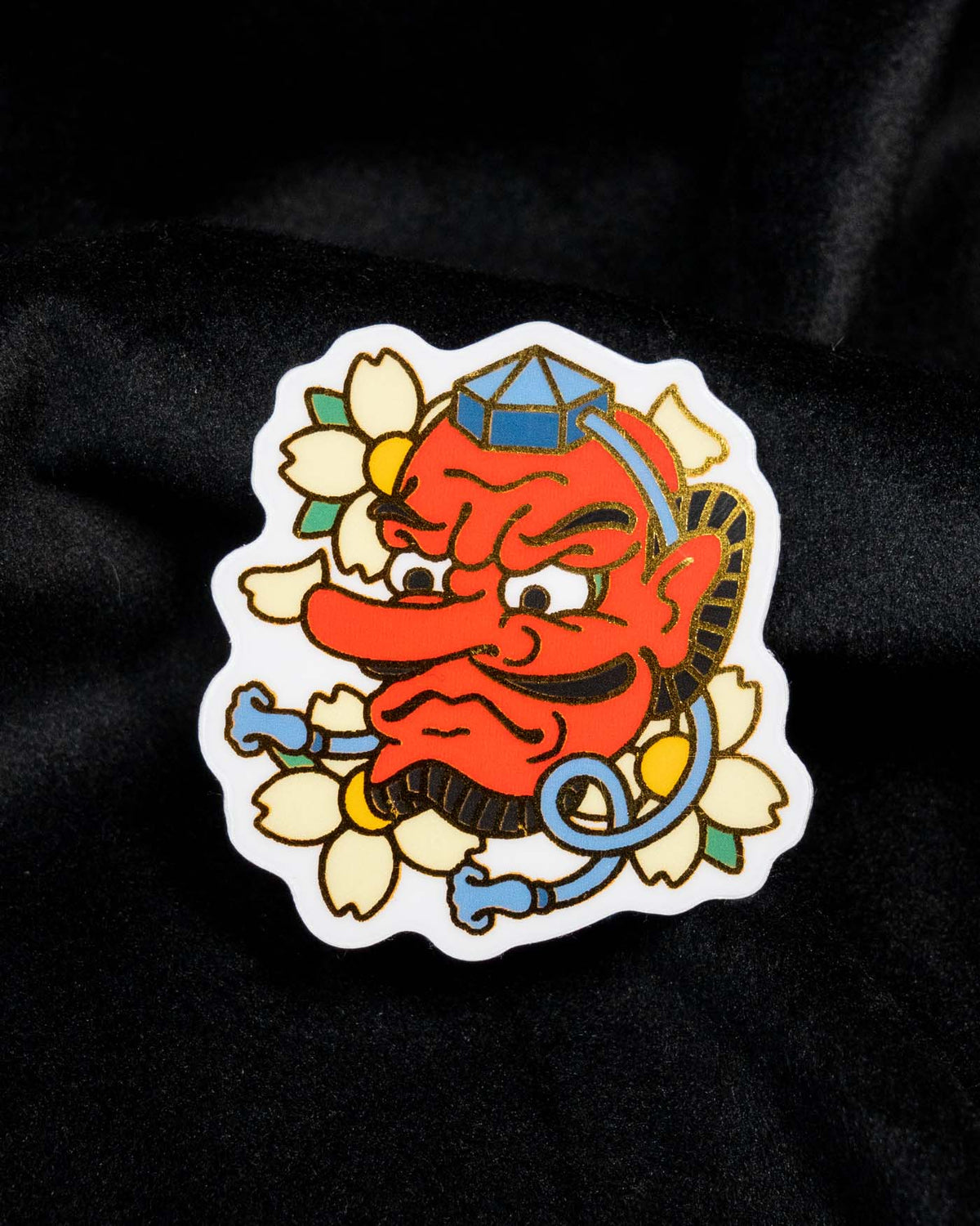 Tengu Vinyl Sticker – Traditional Japanese Series | 46 Tattoo