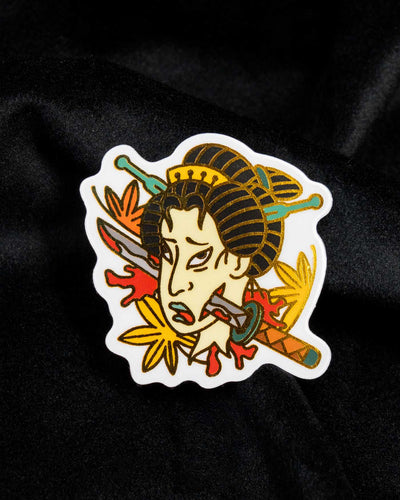 Immovable Vinyl Sticker Set (Full Collection of 12) by 46 Tattoo in Toronto