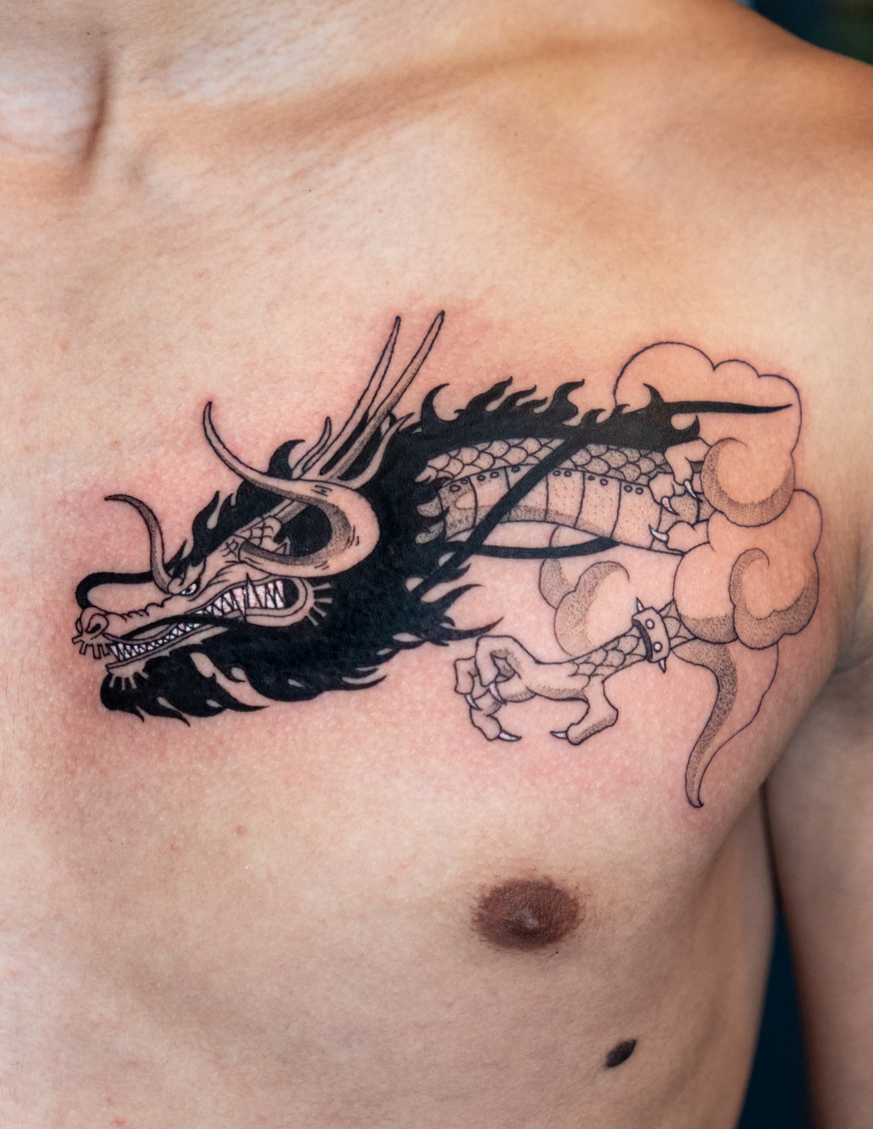 Dragon tattoo reference 2