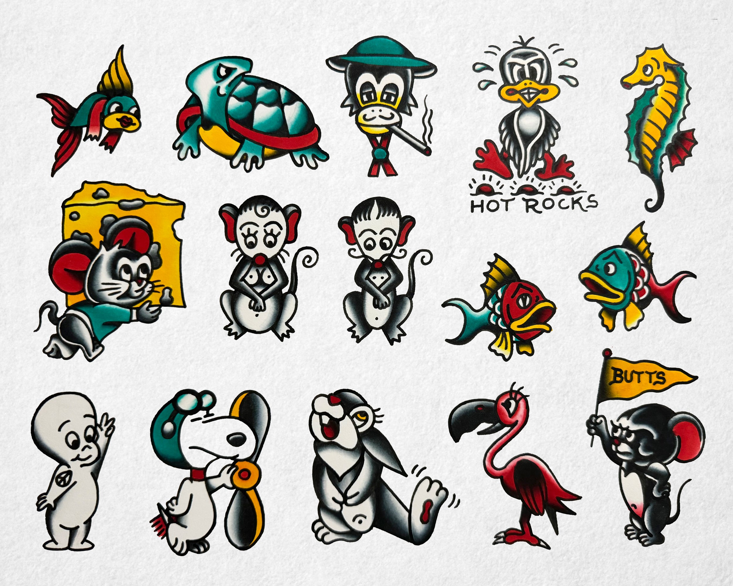Tattoo Flash Template
