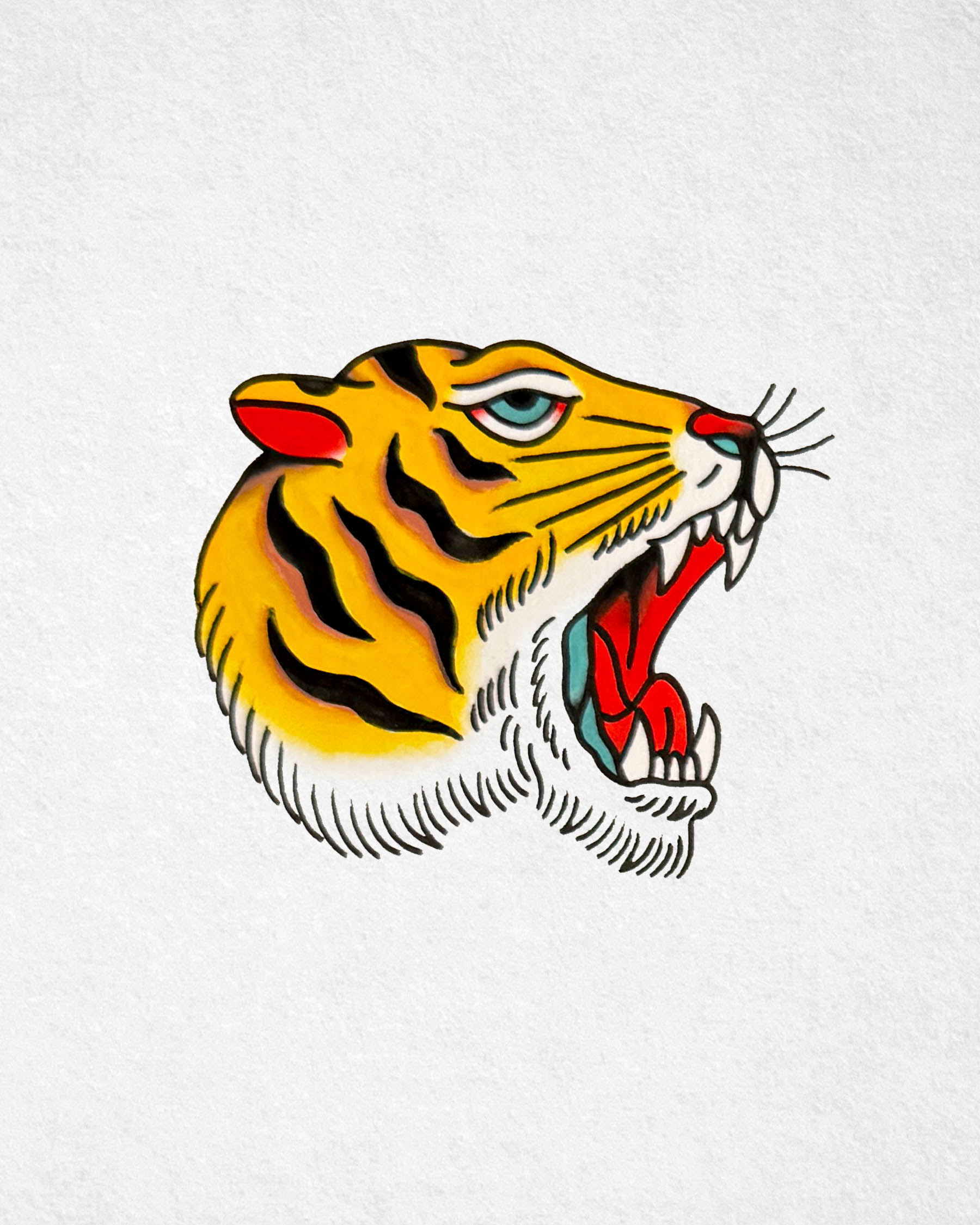 Watchful Tiger