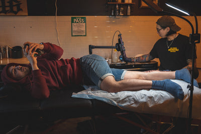Private Tattoo Experience at Home by 46 Tattoo in Toronto
