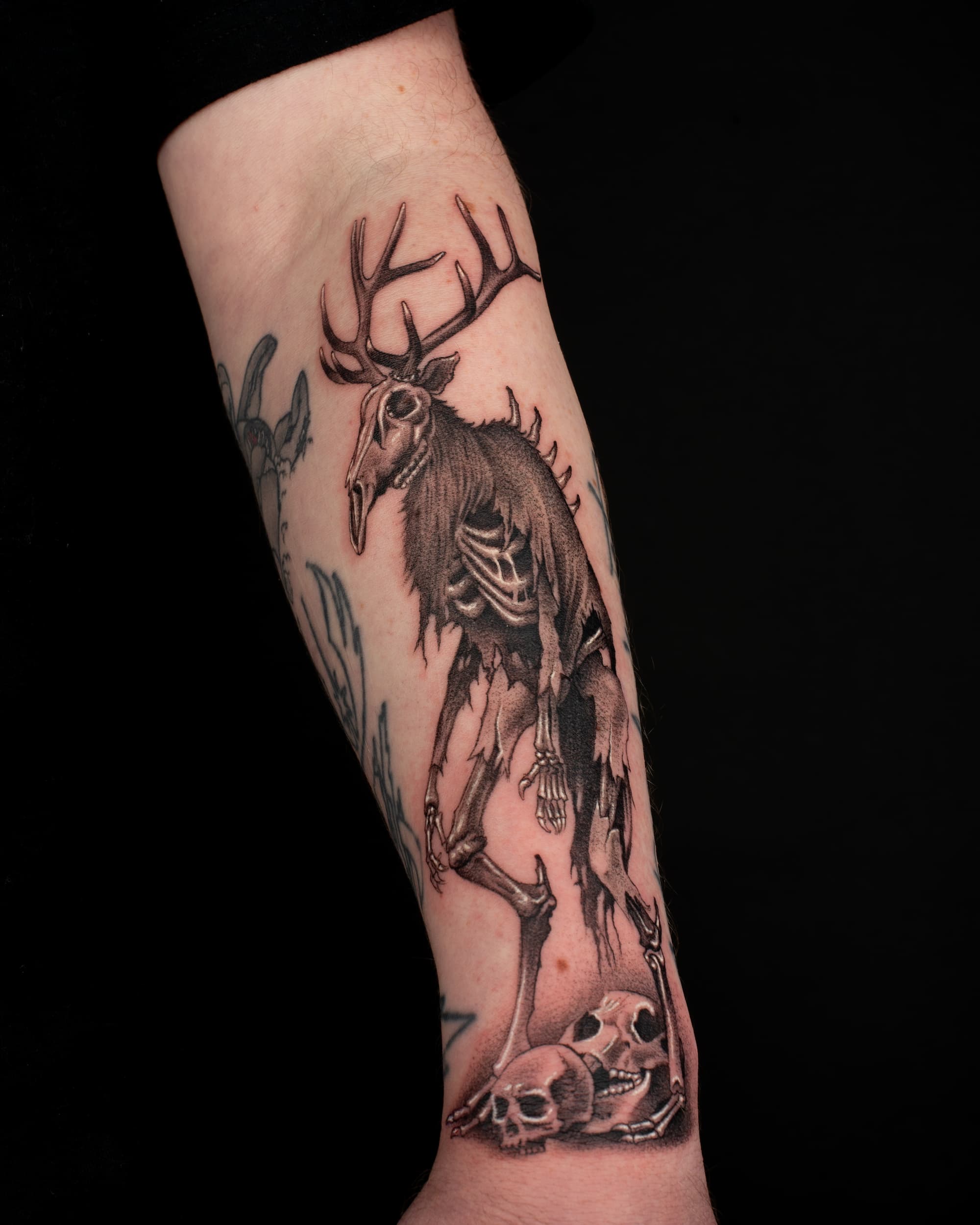 Wendigo tattoo reference 1
