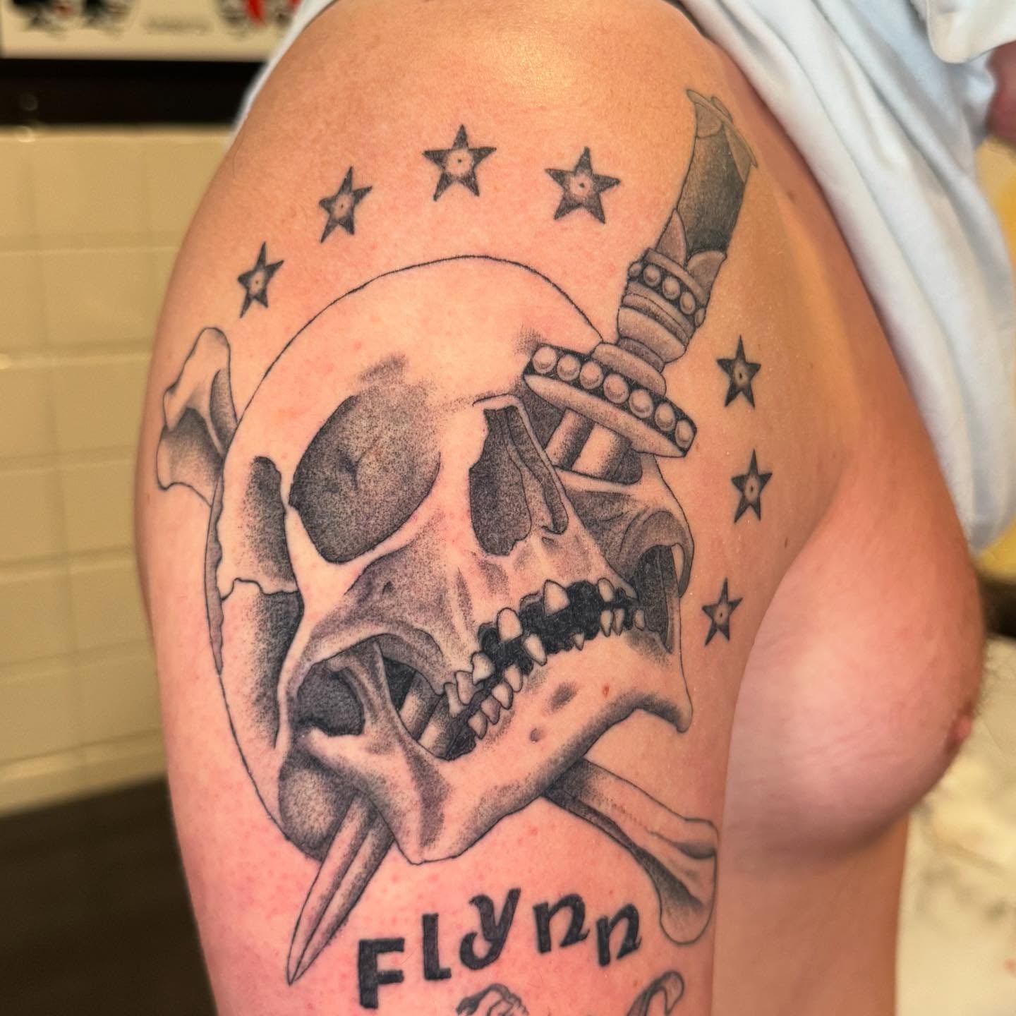 Skull tattoo reference 4