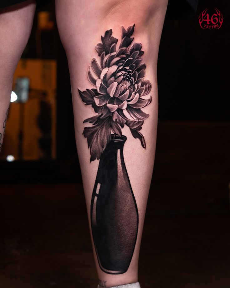 Flower tattoo reference 2