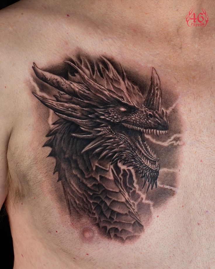 Dragon tattoo reference 1
