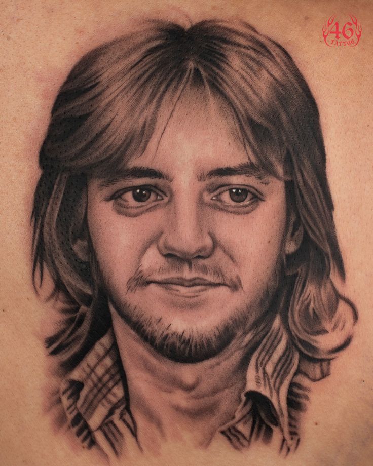 Human Portrait tattoo reference 1