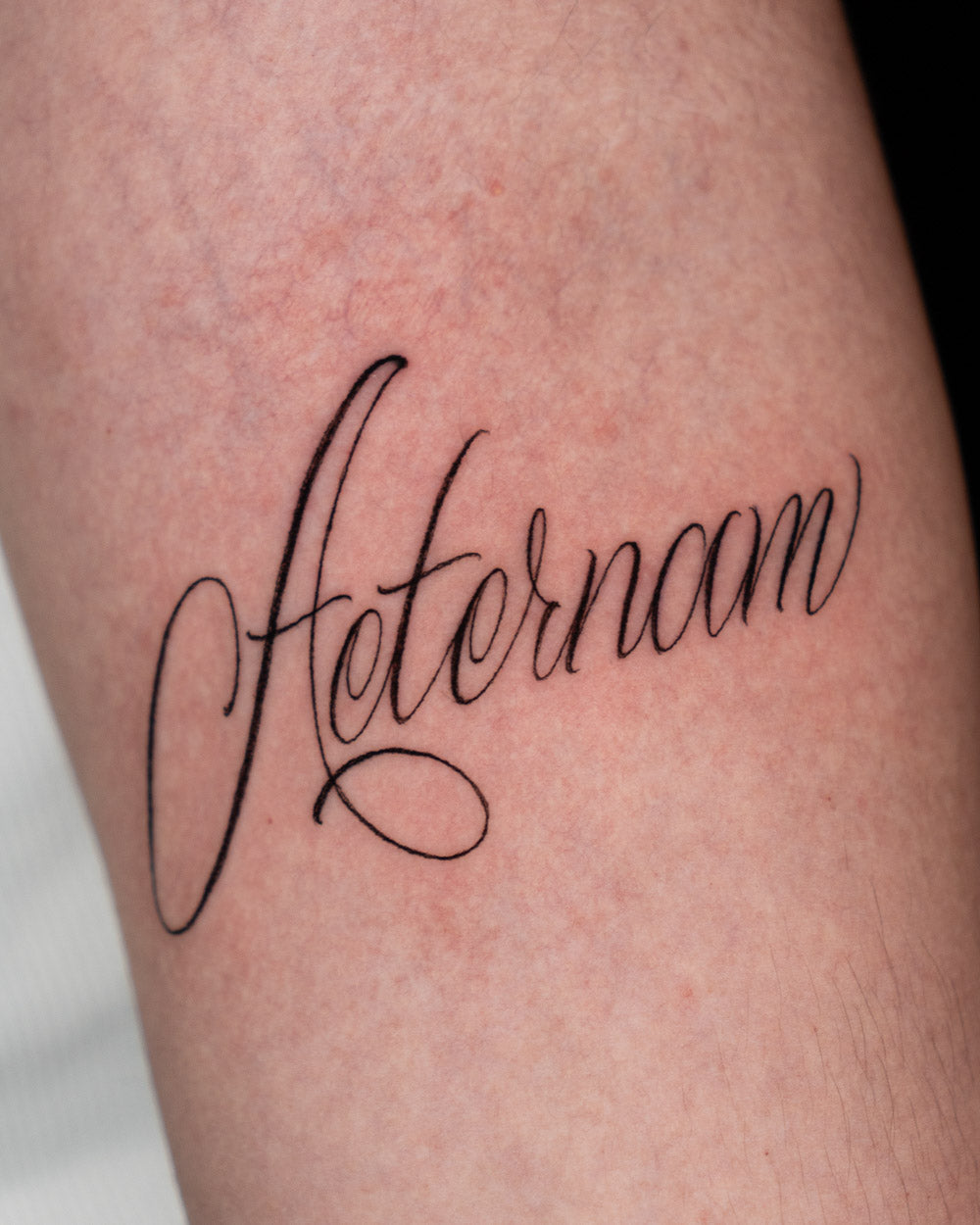 Latin Script tattoo reference 3