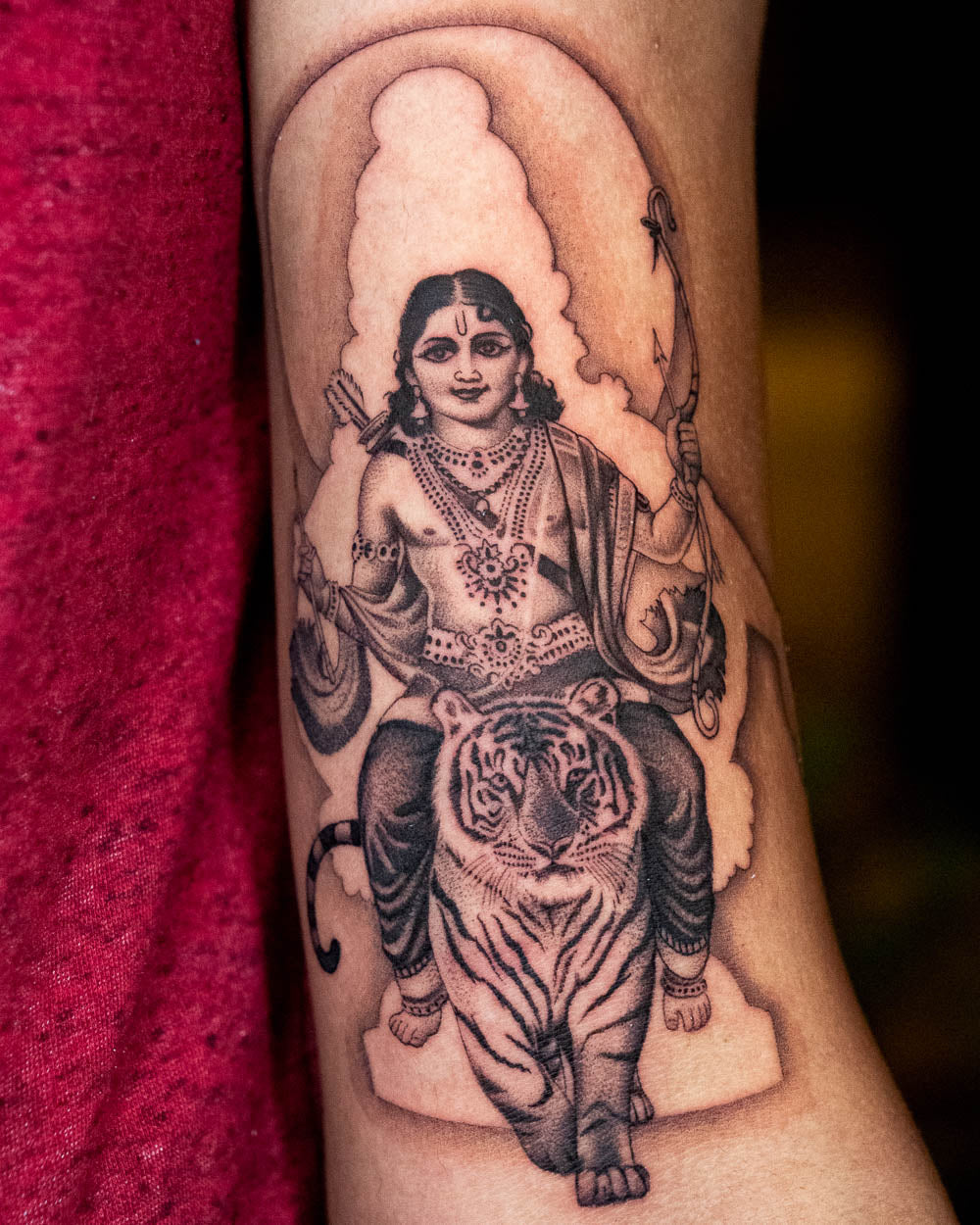 Hindu Deity tattoo reference 3