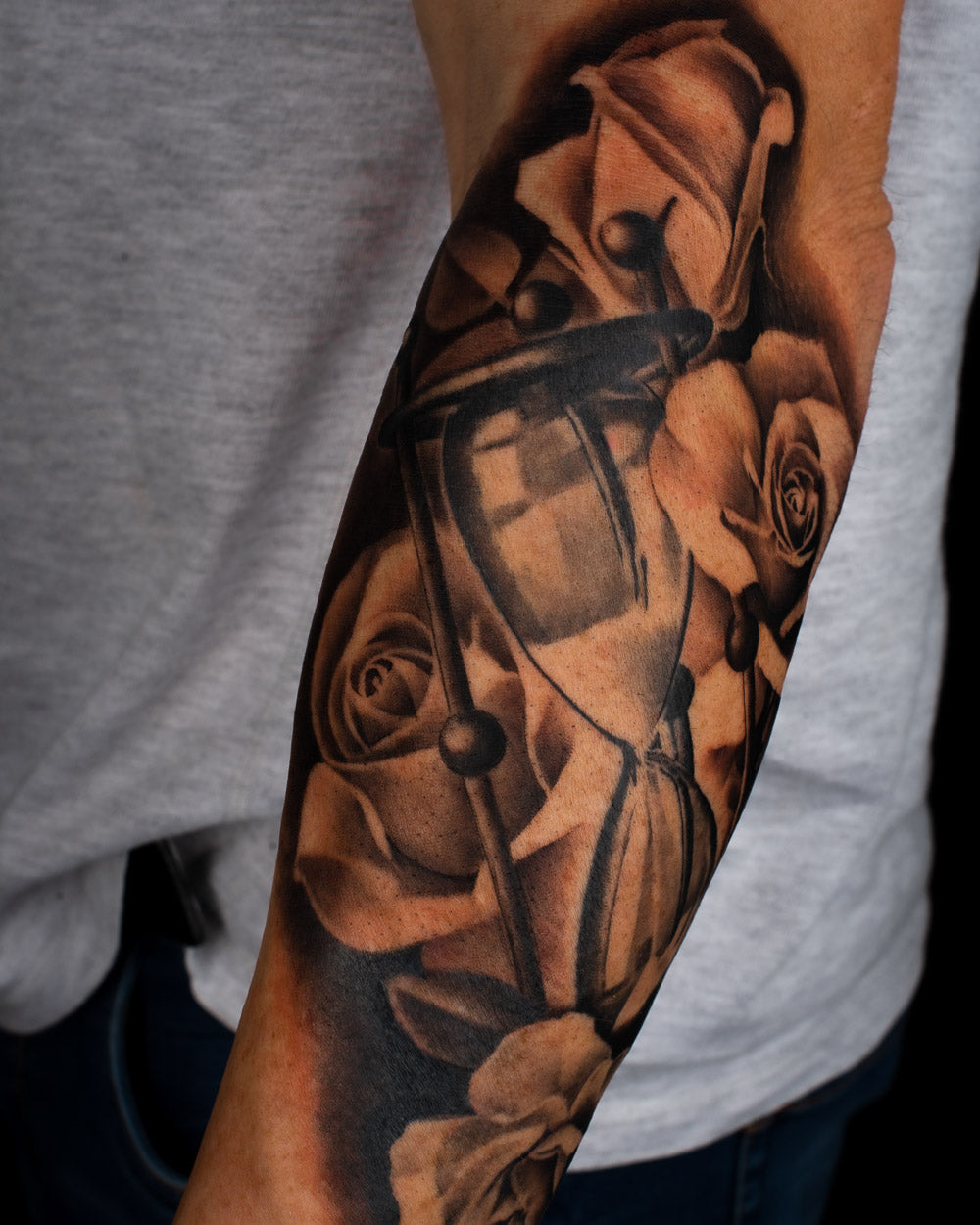 Hourglass tattoo reference 3