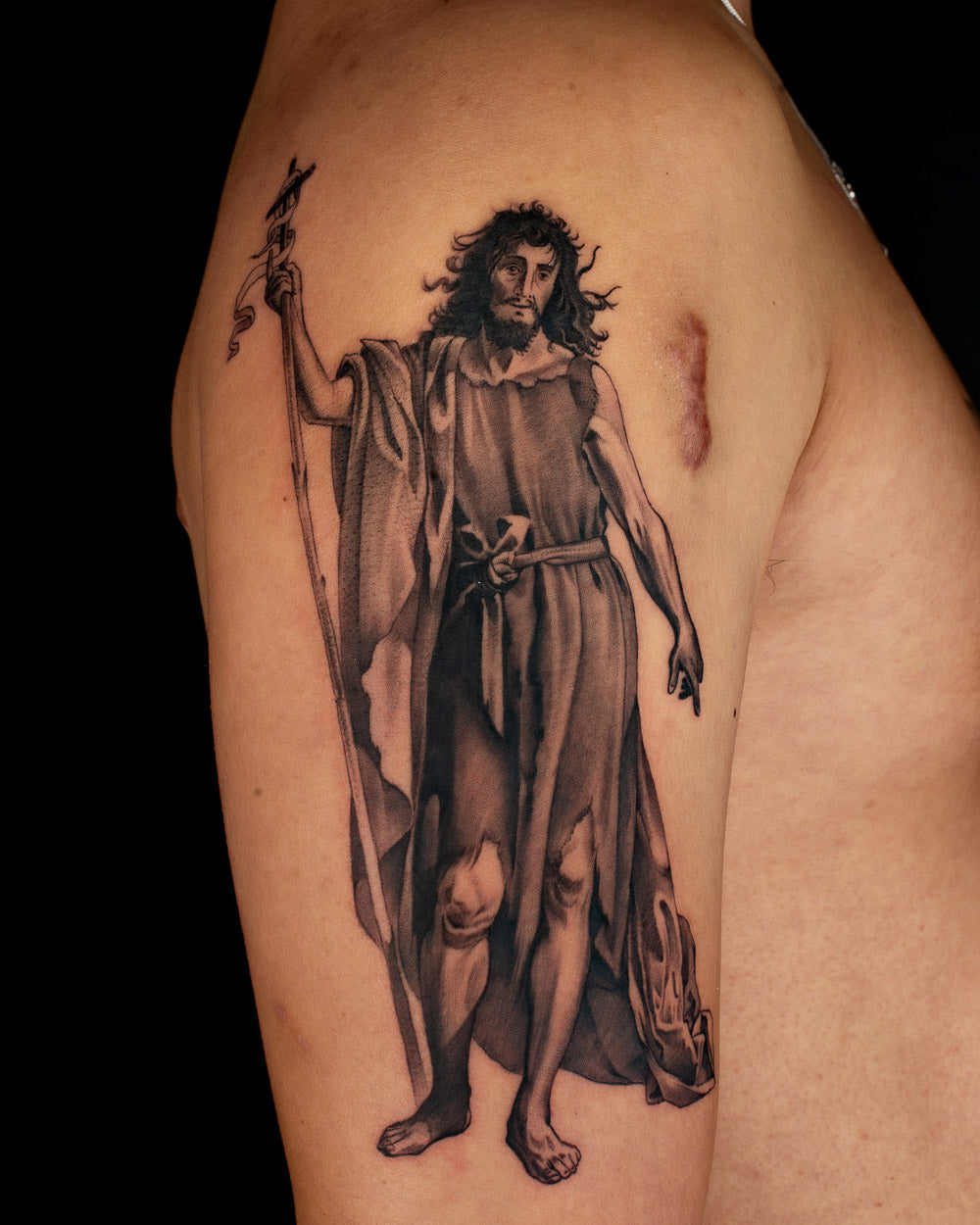 John the Baptist tattoo reference 1