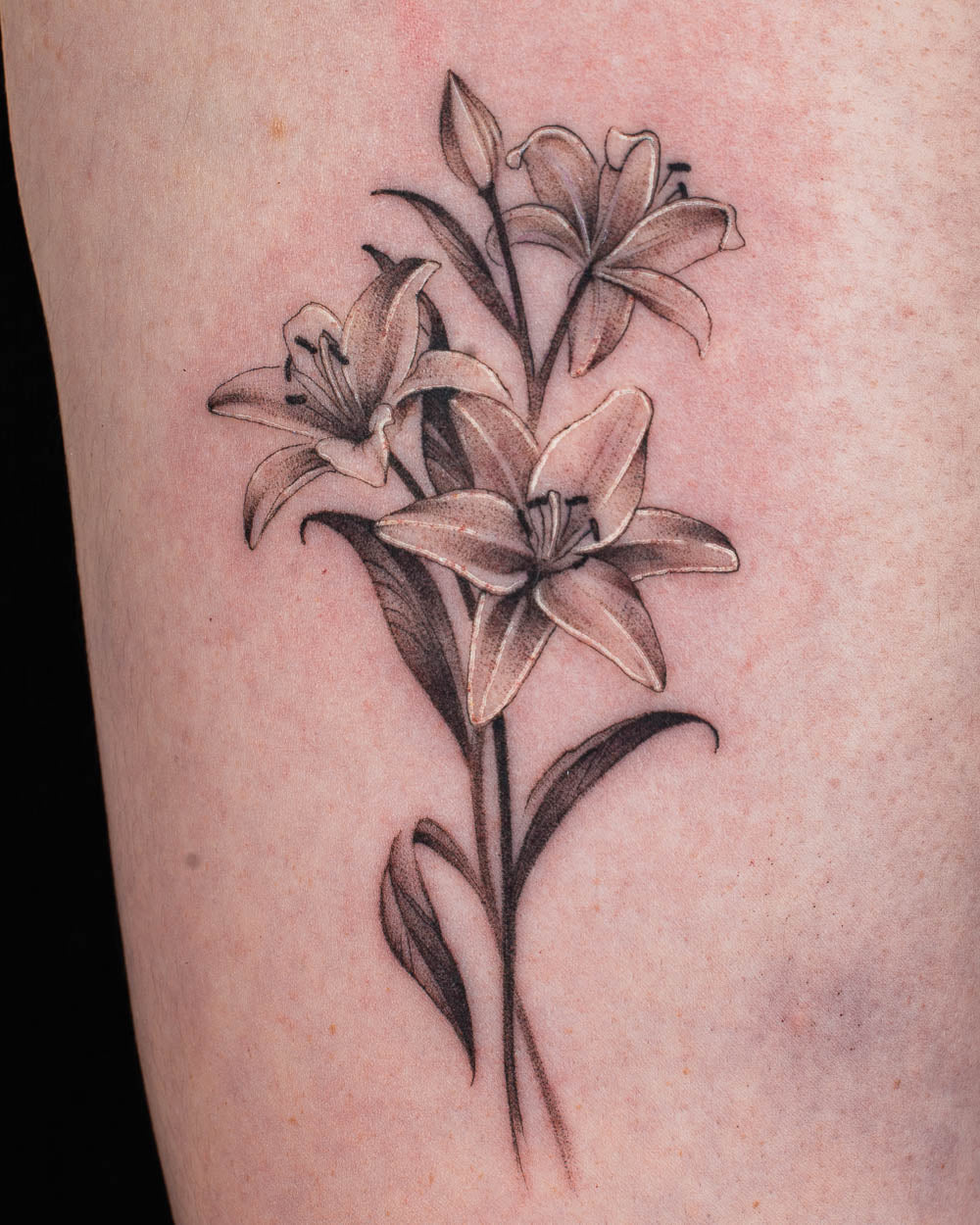 Floral tattoo reference 2