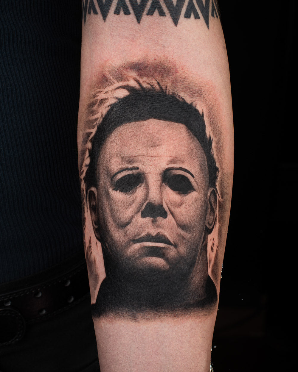 Michael Myers tattoo reference 1