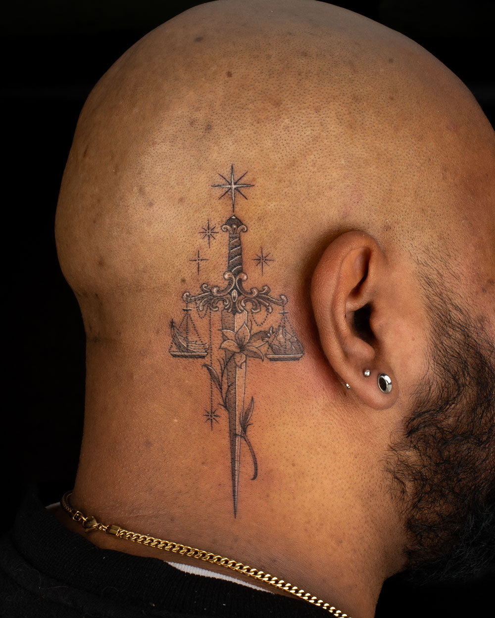 Scales of Justice tattoo reference 1