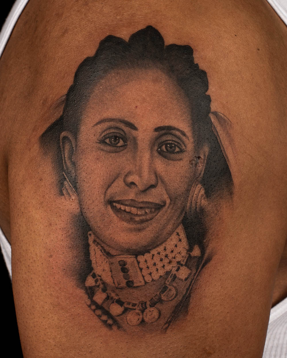 Female Portrait tattoo reference 1
